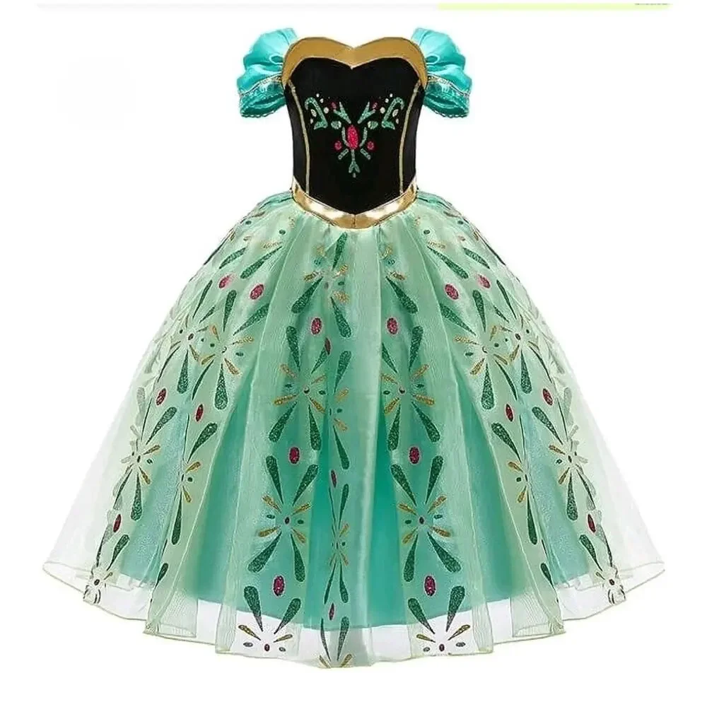 Disney Frozen Princess Anna Halloween Costume Princess Dress Size 4T